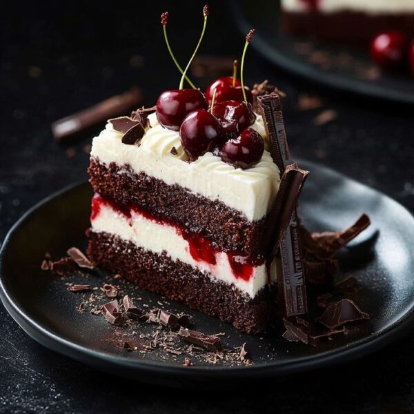 Black Forest Slice Cake