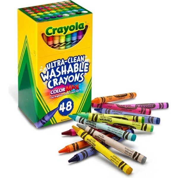 Crayola - Washable Crayons 48 Colors