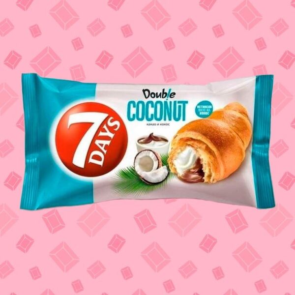 7 Days Double Coconut Croissant