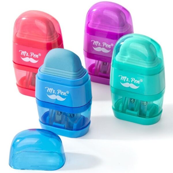Mr. Pen - Eraser and Sharpener for Kids