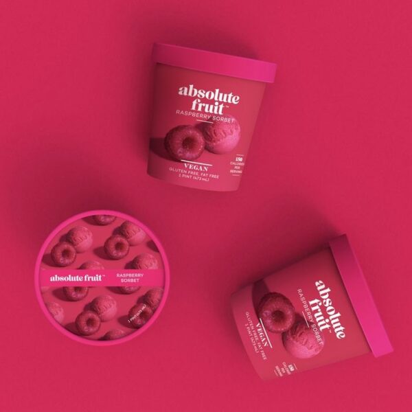 Absolute Fruit - Raspberry Sorbet 473ml