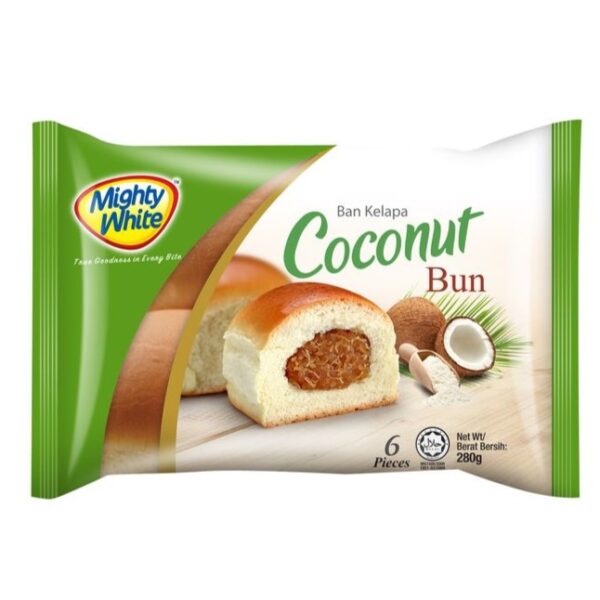 Mighty White Ban Kelapa Coconut Bun