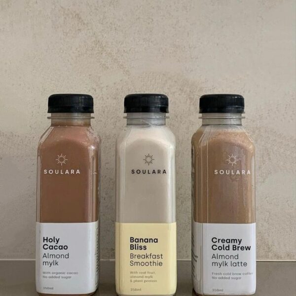 Soulara - Pack of 3 (Holy Cacao, Banana Bliss, Creamy Cold Brew) 3X350ml