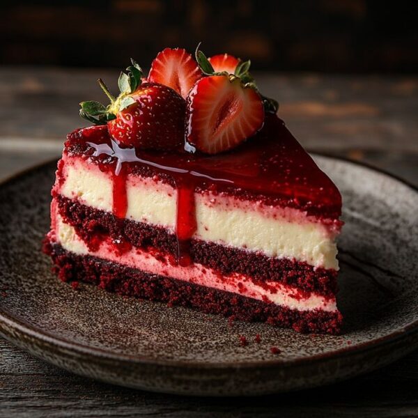 Red Velvet Slice Cake