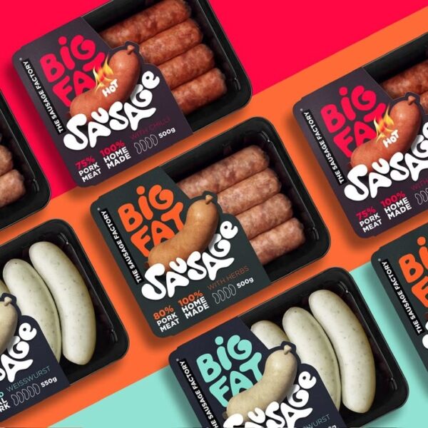 Big Fat - Hot Sausage 500g
