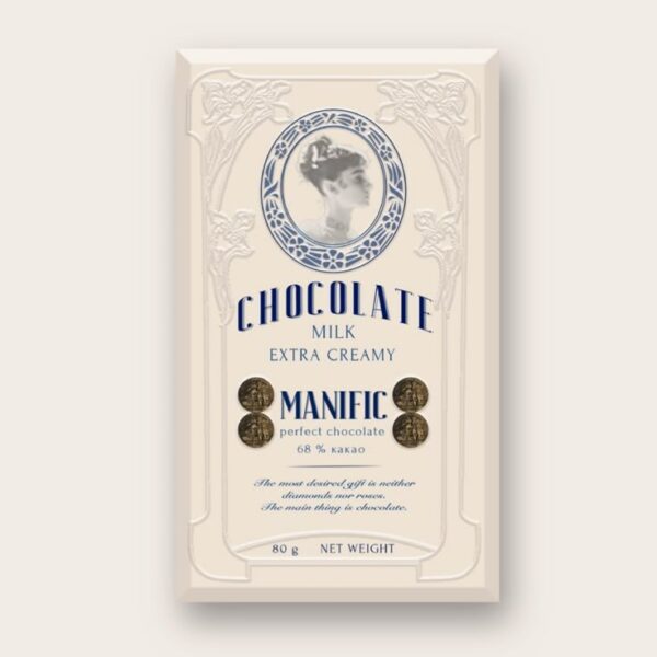 Manific - Milk Extra Creamy Chocolate 80g